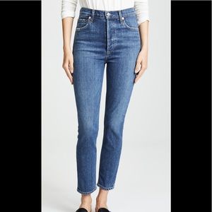 AGolde nico high rise jeans
